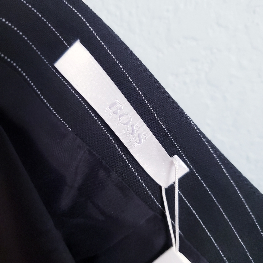 Boss Hugo Boss Vimena Pinstripe Ponte Skirt - Picture 7 of 9